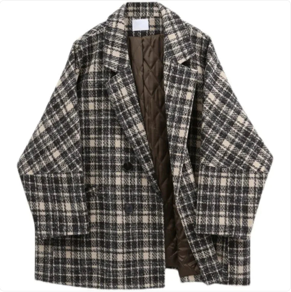 Women's Oversized Woolen Long Coat