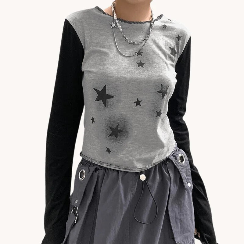 Star Patchwork T-Shirt