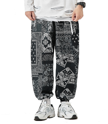 Printed Loose Pants