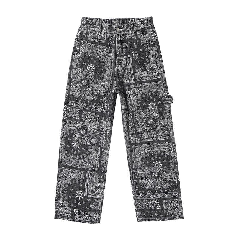 Printed Loose Pants