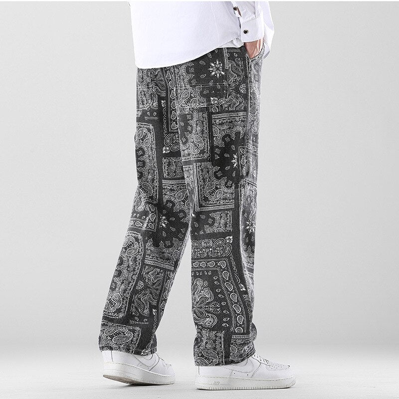 Printed Loose Pants